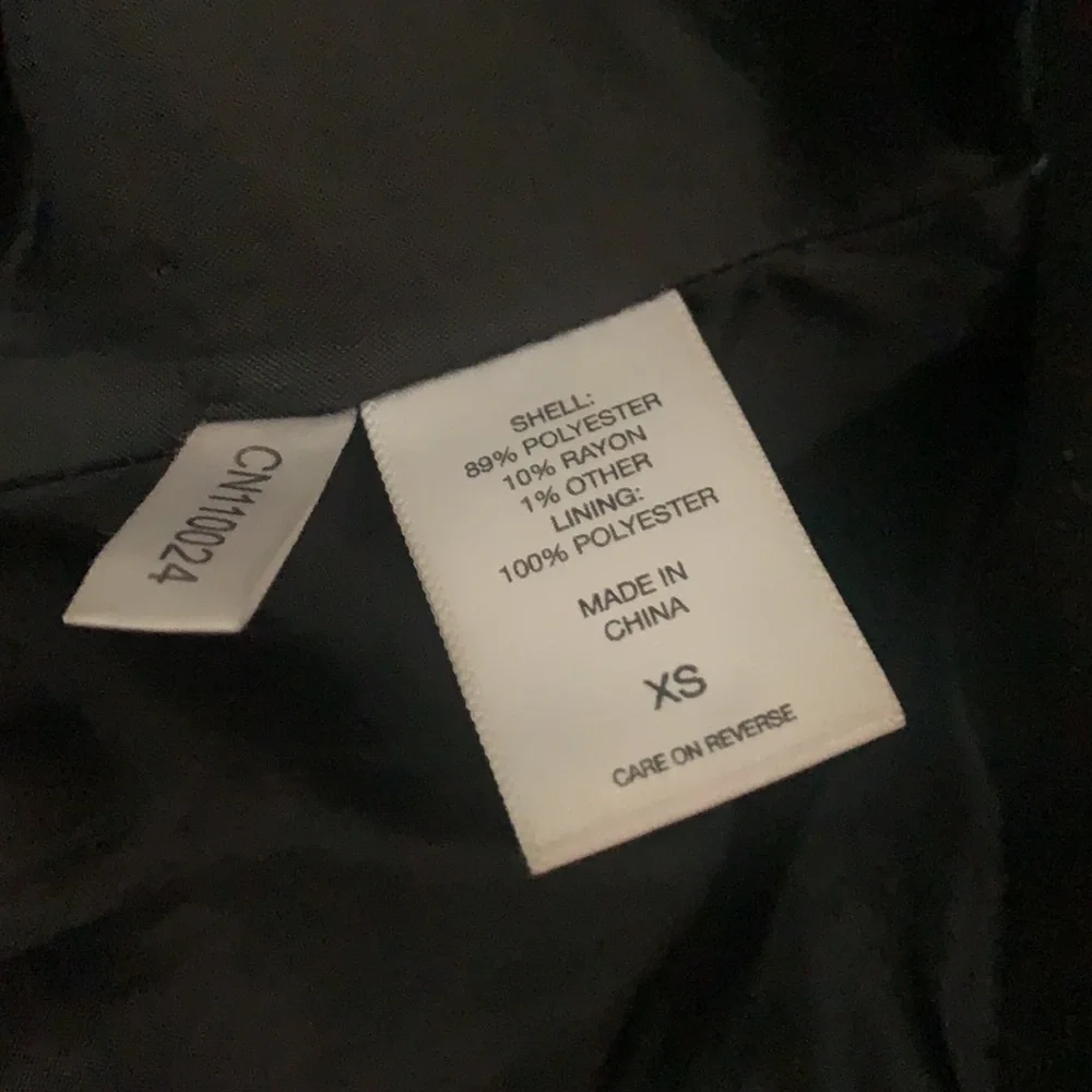 NY&C Black Pea Coat - Picture 7 of 8
